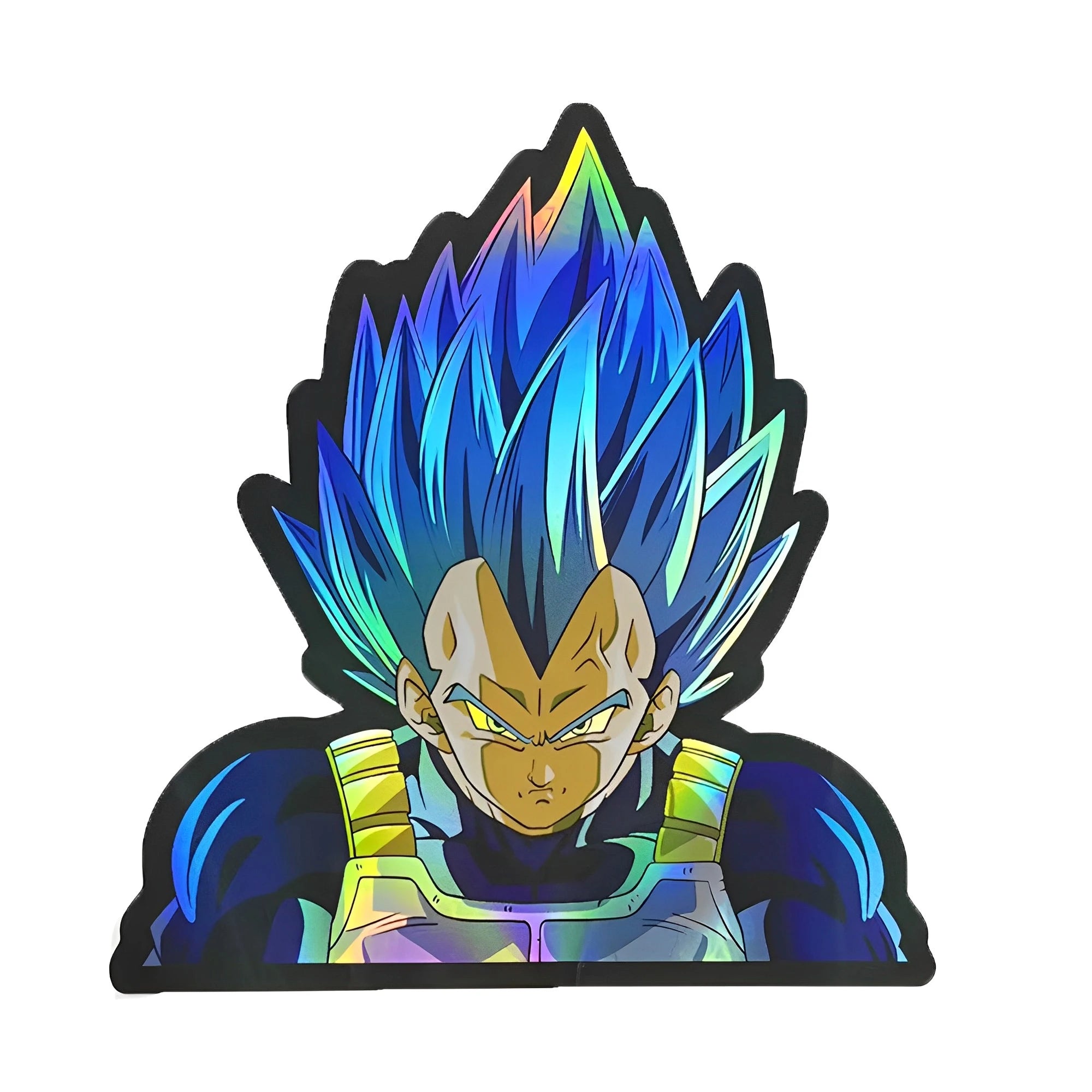 Cartoon Holographic Anime Laser Stickers Motorcycle Anime Lenticular Car Window Sticker For Laptop Hot（25 designs）