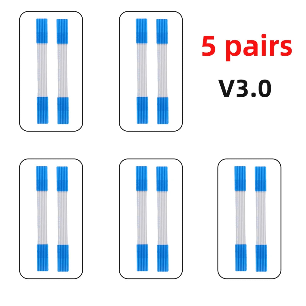 1/5 Pairs Replacement R2 L2 L1 R1 Trigger Button Ribbon Flex Cable for PS5 Dualsense Controller BDM-010 020 Motor Connect Cable