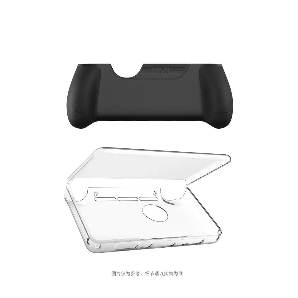 Offical AYN THOR Dual Screen Flip Game Console Grip With Storage Bag Portable AYN THOR Handheld Grip Game Control Stand Holder