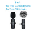 Wireless Lavalier Lapel Microphone for iPhone, iPad, Mini Video Recording Mic for Interview Video Podcast Vlog Noise Reduction