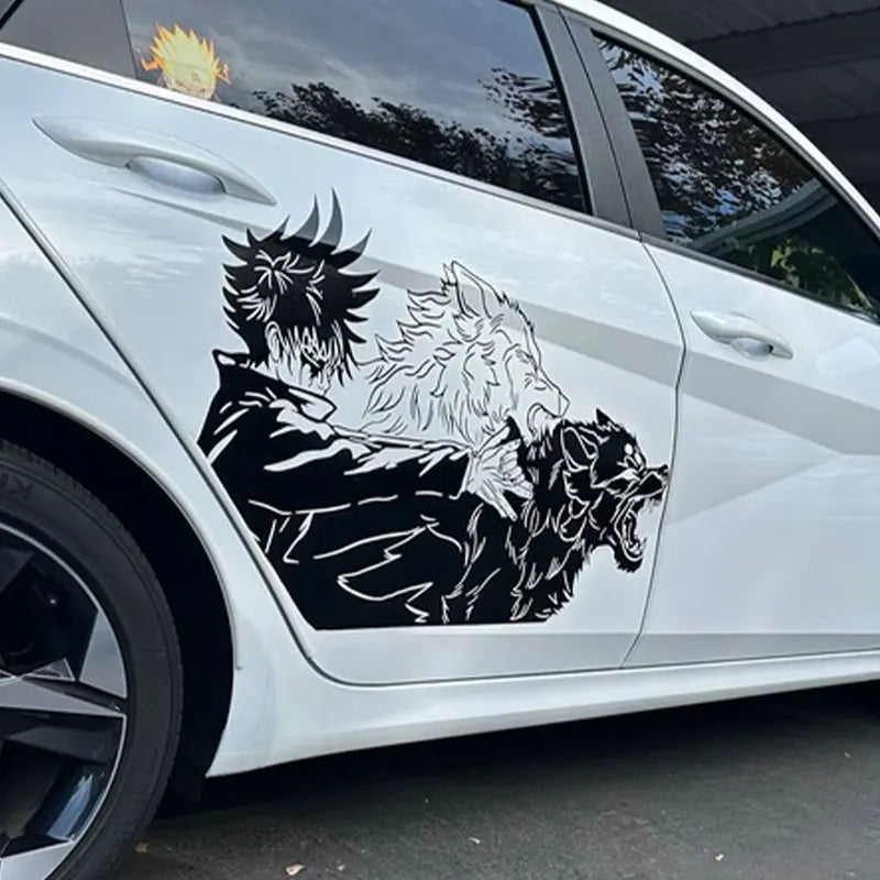 Large Anime Decal Graphic For Cars Sticker Decoration Side Hood Auto Parts Die Cutting Water Proof Vinyl Decals Accessories