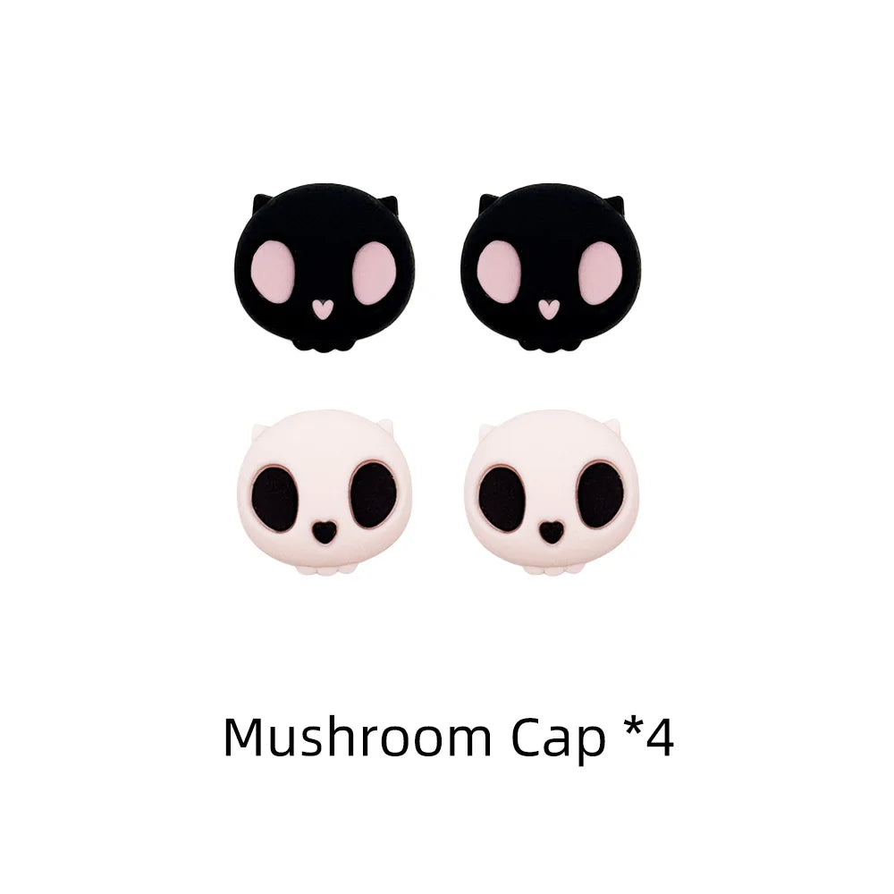 Patterned Thumb Grip Caps with Large Contact Area for Large Size Analog Sticks – Comfortable Joystick Cover for Switch2/PS5/Xbox