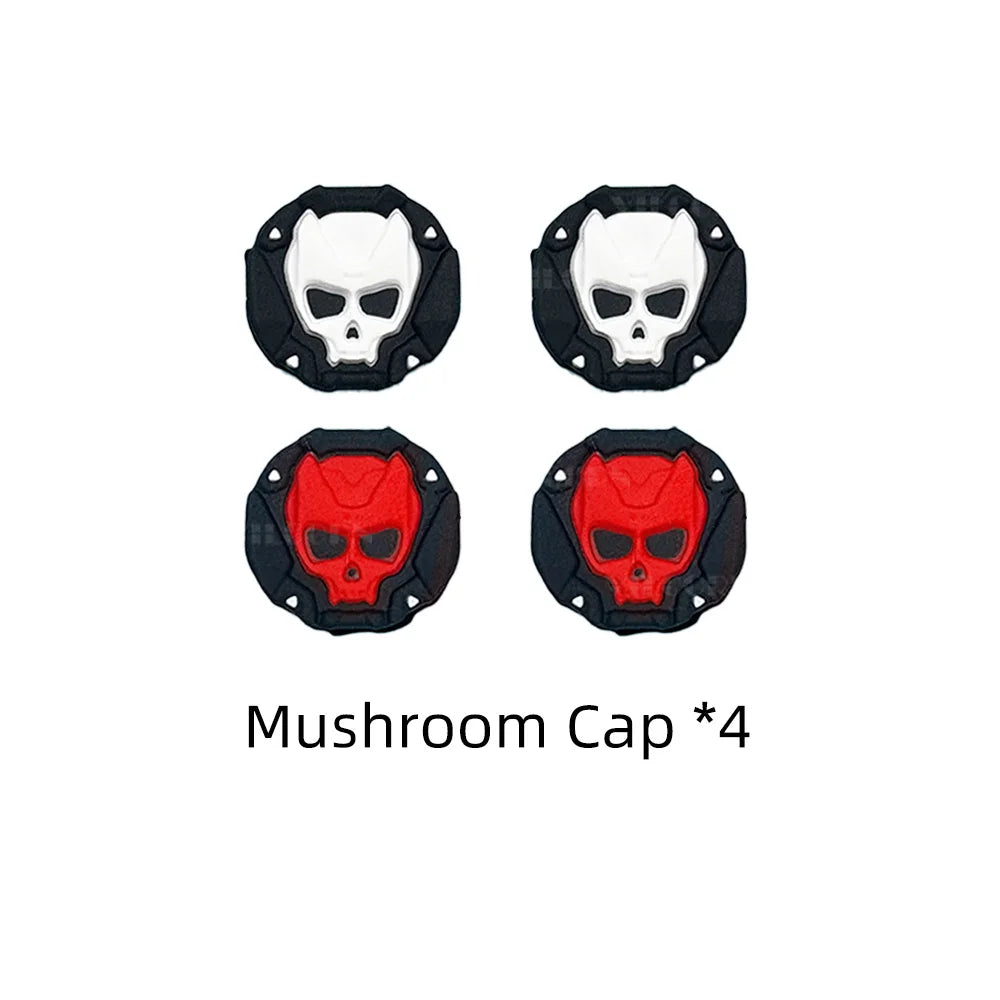 Patterned Thumb Grip Caps with Large Contact Area for Large Size Analog Sticks – Comfortable Joystick Cover for Switch2/PS5/Xbox