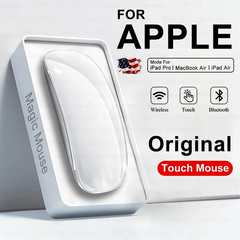 M511 Original Wireless Mouse Bluetooth 5.0 Ultra-thin Touch Mouse for Apple MacBook Pro Air Microsoft Laptop Mac Tablet PC iPad