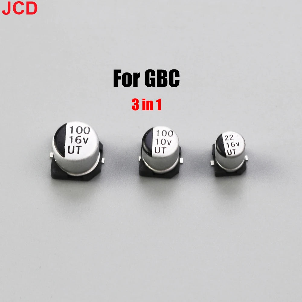 JCD Mainboard Capacitor For GBA GBP GBC for Gameboy Pock et For GBA GBC GBP GBA SP GBL Color Motherboard Repair Replacement