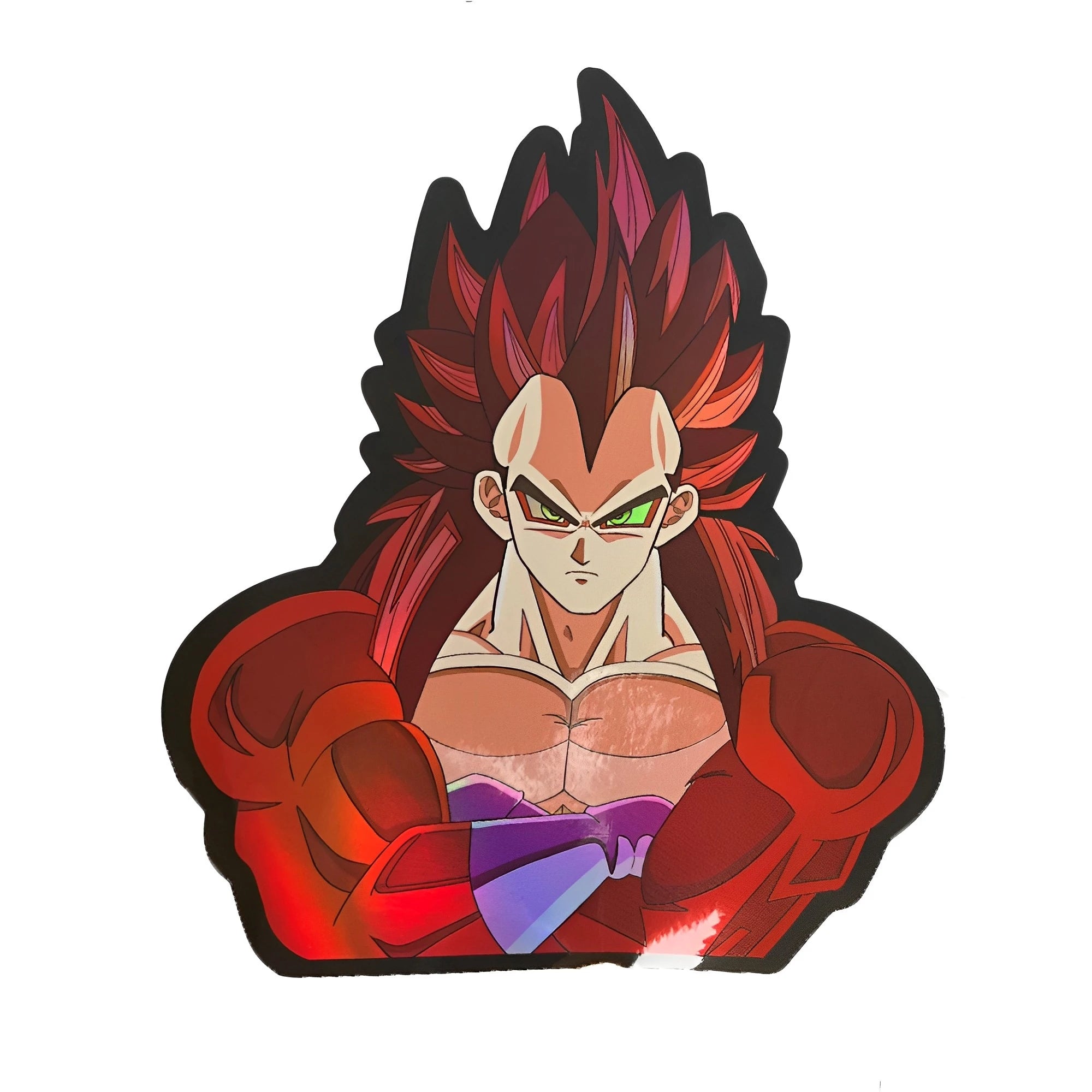 Cartoon Holographic Anime Laser Stickers Motorcycle Anime Lenticular Car Window Sticker For Laptop Hot（25 designs）