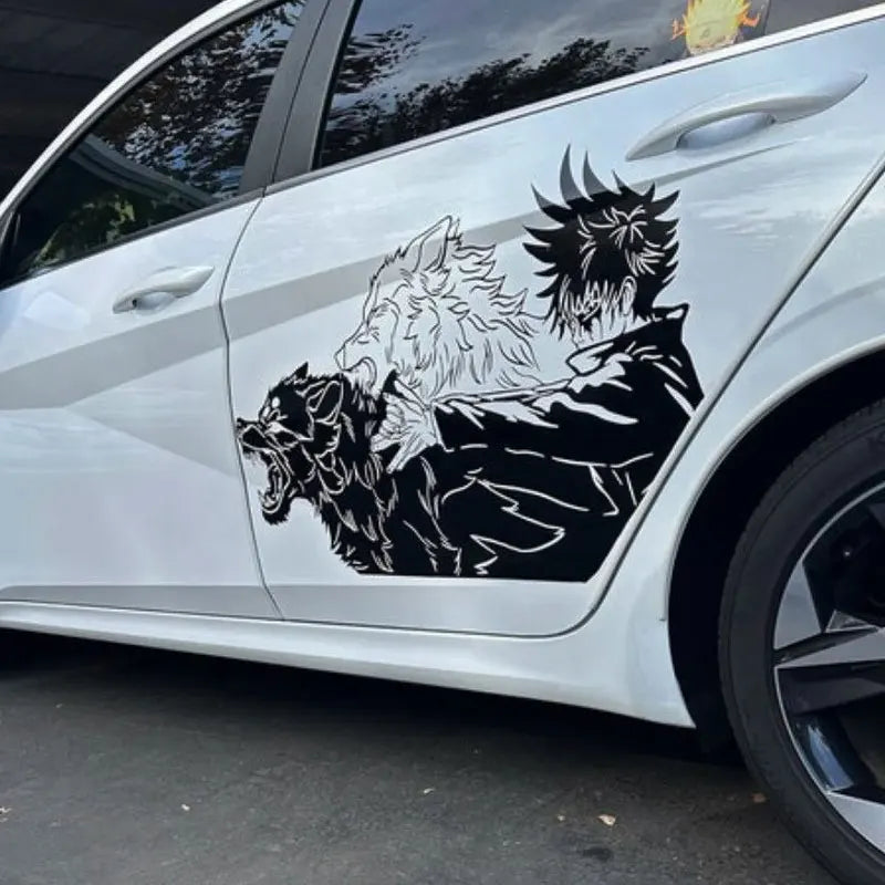 Large Anime Decal Graphic For Cars Sticker Decoration Side Hood Auto Parts Die Cutting Water Proof Vinyl Decals Accessories