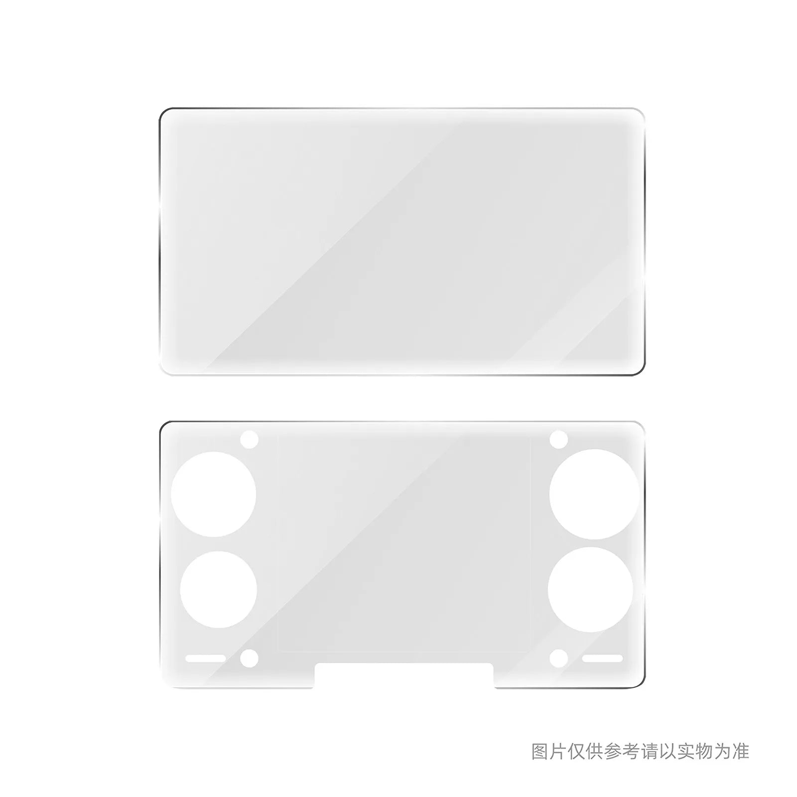 Offical AYN THOR Dual Screen Flip Game Console Grip With Storage Bag Portable AYN THOR Handheld Grip Game Control Stand Holder