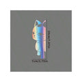 1 piece - A close-up view of a cat peeping. Vinyl sticker with patterns. For cars, water bottles and more decorations.