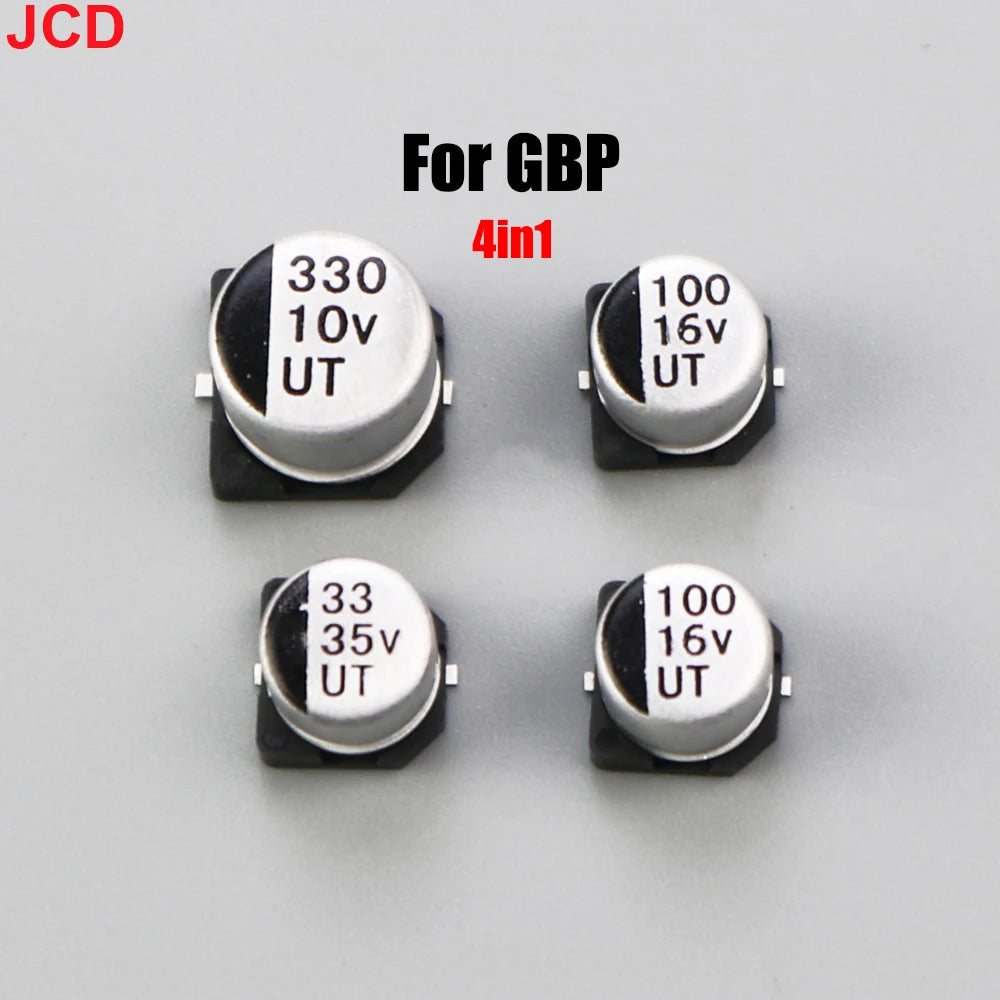 JCD Mainboard Capacitor For GBA GBP GBC for Gameboy Pock et For GBA GBC GBP GBA SP GBL Color Motherboard Repair Replacement