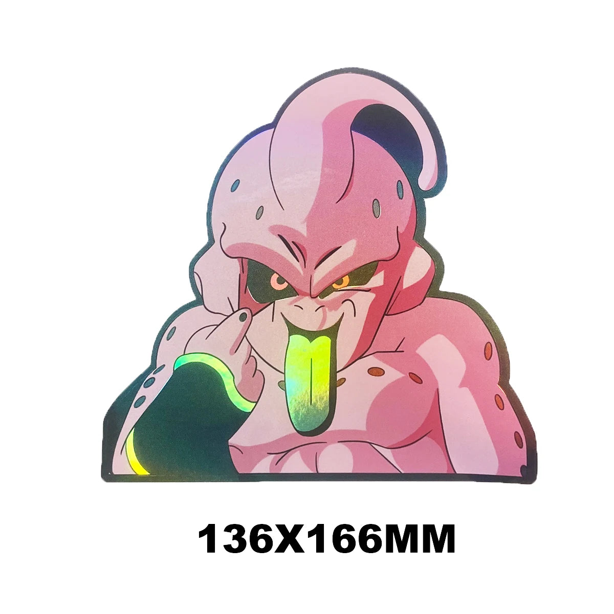 Cartoon Holographic Anime Laser Stickers Motorcycle Anime Lenticular Car Window Sticker For Laptop Hot（25 designs）