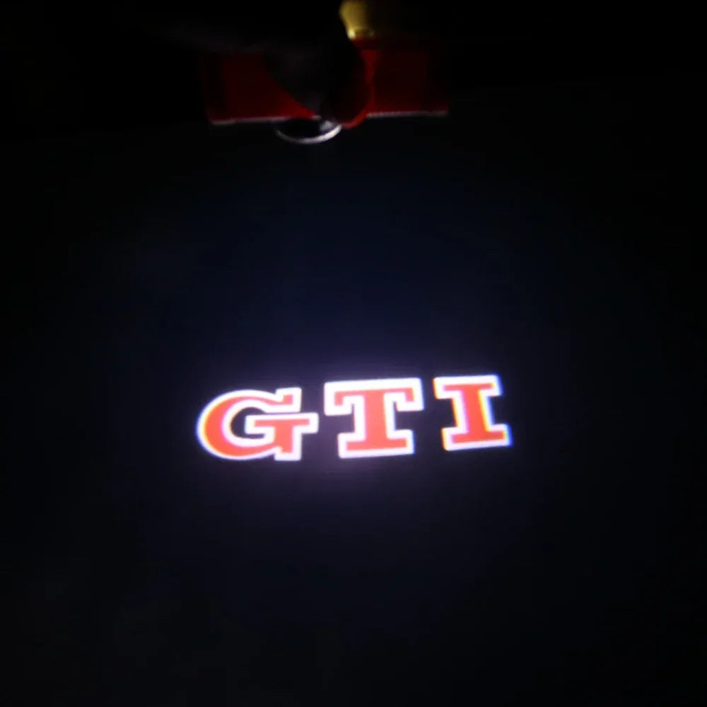 Car LED Door Logo Welcome Light Projector Lamps Accessories For VW GTI Scirocco Polo Golf Passat Tiguan Arteon Touran EOS CC