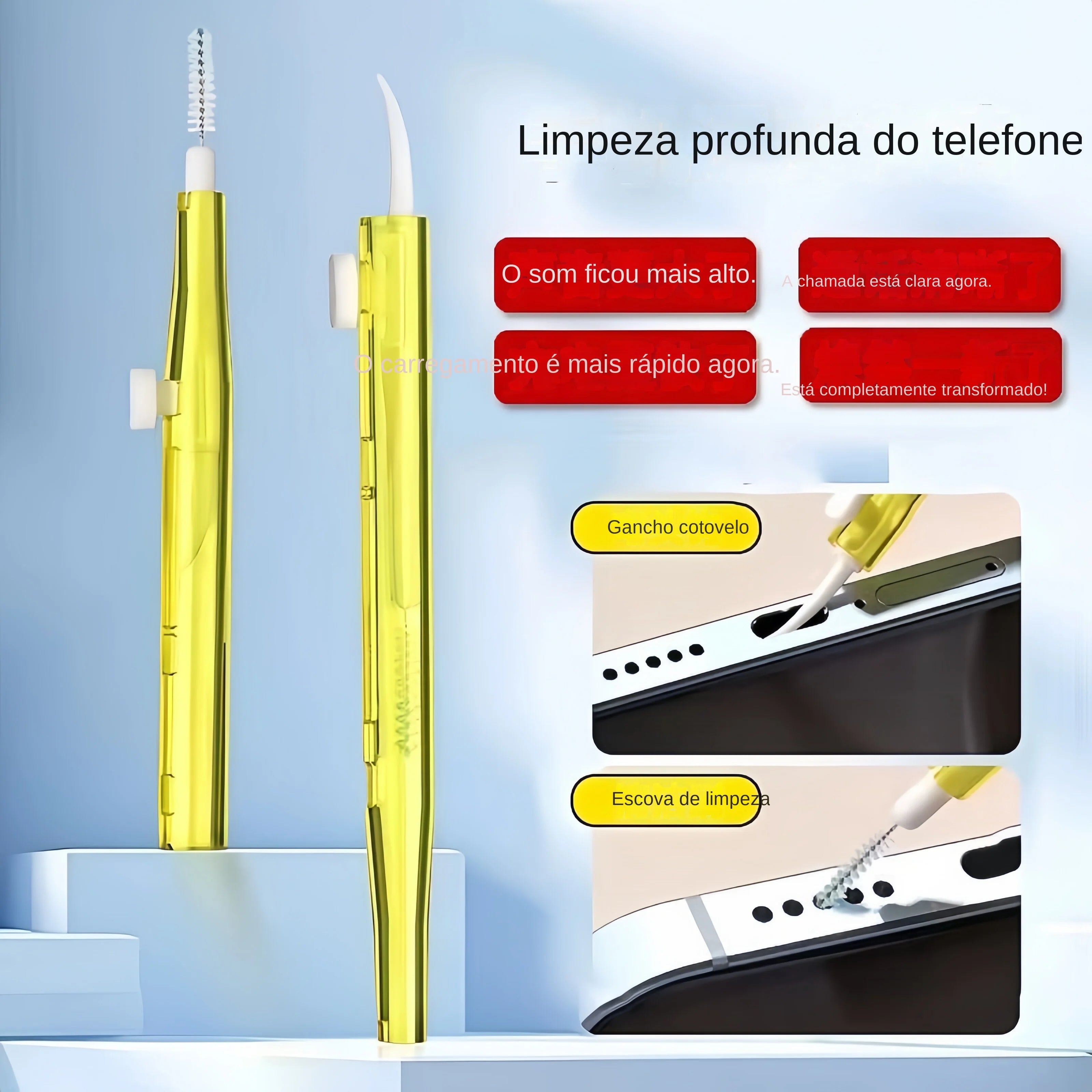 Mobile Phone Speaker Charging Port Cleaning Set Dust Plug for iPhone 16 15 14 Earphones Clean Kit Brush for Samsung Xiaomi