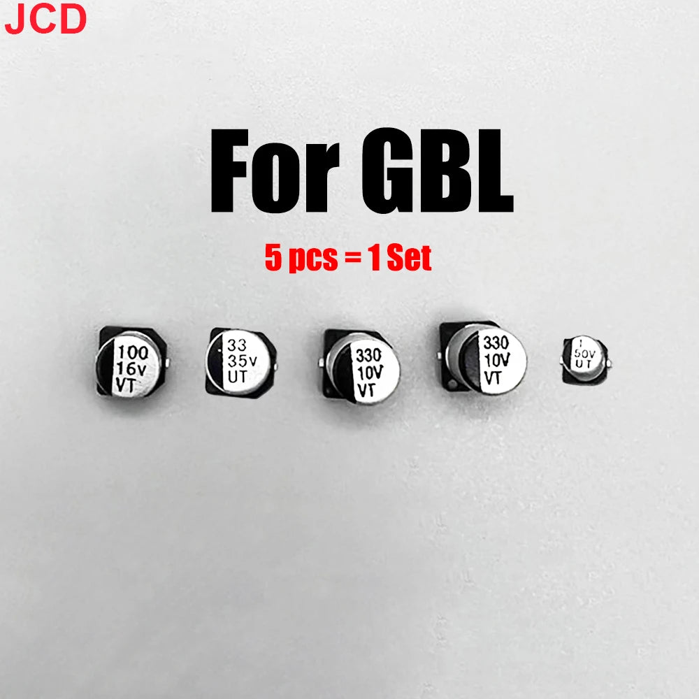 JCD Mainboard Capacitor For GBA GBP GBC for Gameboy Pock et For GBA GBC GBP GBA SP GBL Color Motherboard Repair Replacement