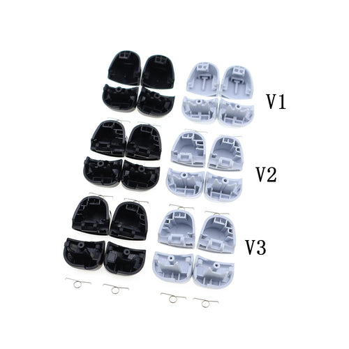 1-10Set For PS5 V1.0 V2.0 V3.0 BDM-010 BDM-020 BDM-030 Black White R1 L1 R2 L2 Game Trigger Buttons With Spring Controller