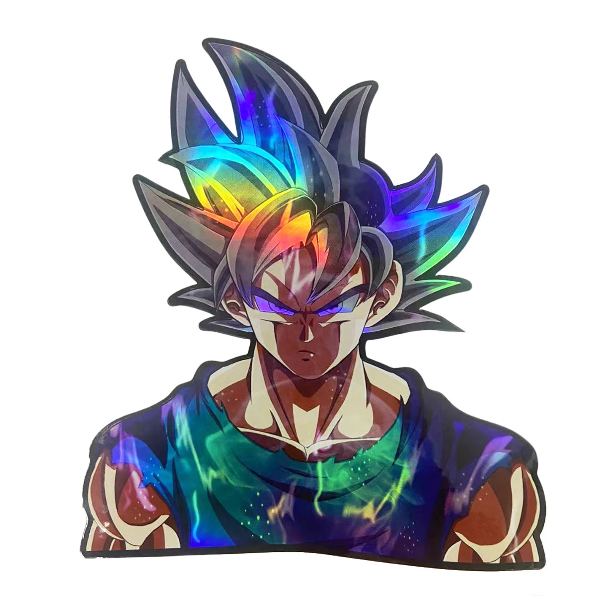 Cartoon Holographic Anime Laser Stickers Motorcycle Anime Lenticular Car Window Sticker For Laptop Hot（25 designs）