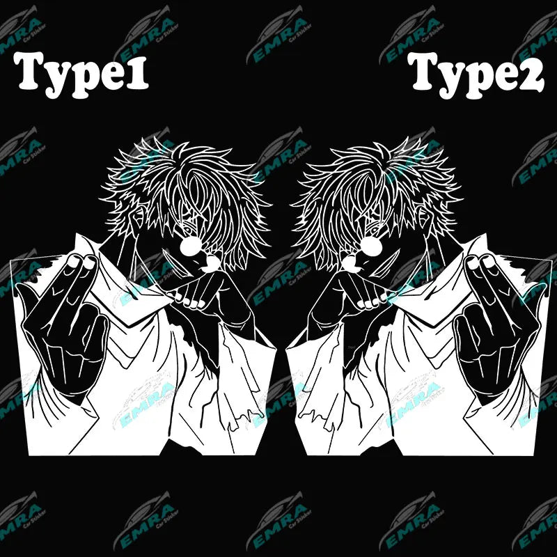 Anime Detachment Car Sticker Whole Body Auto Parts Personalized Decoration Stickers Prevent Bask In Waterproof  PVC Vinyl Decals