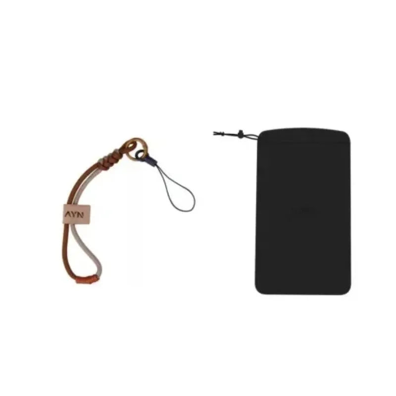 Offical AYN THOR Dual Screen Flip Game Console Grip With Storage Bag Portable AYN THOR Handheld Grip Game Control Stand Holder