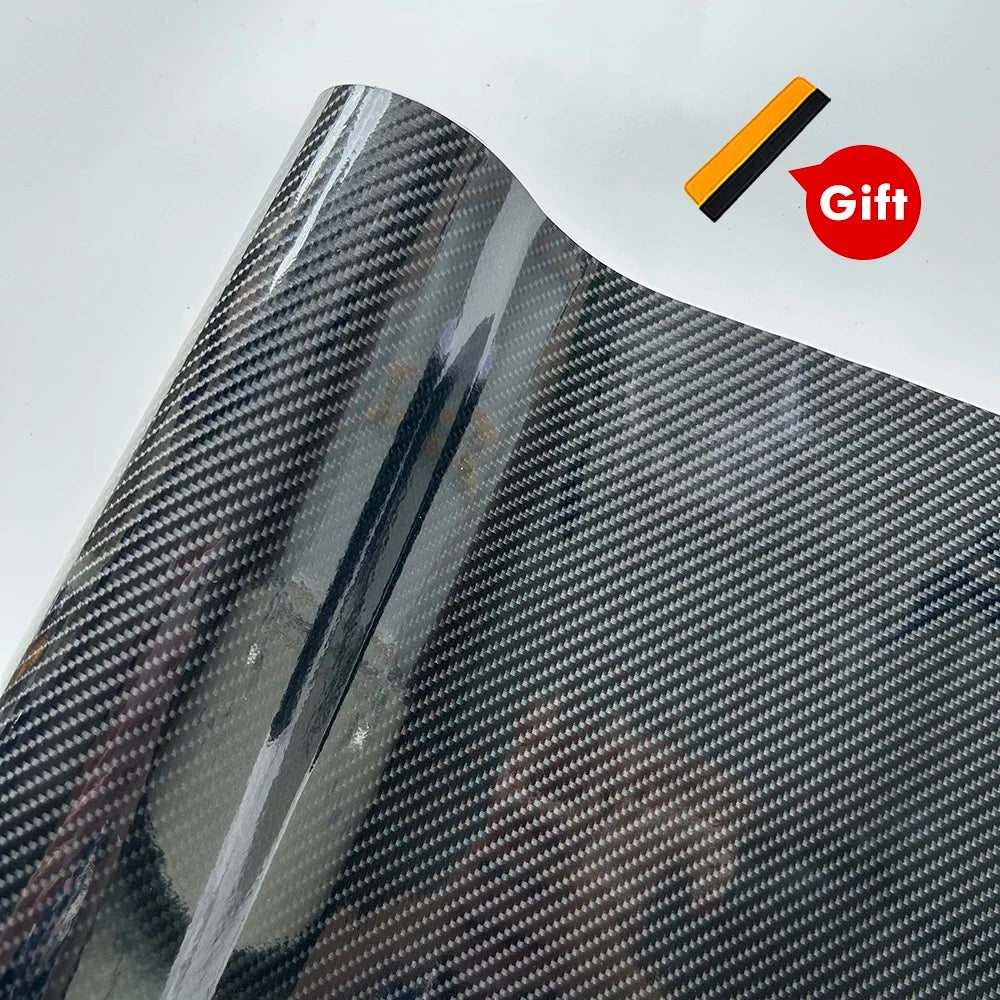 9D Carbon Fiber Wrap Waterproof Car Sticker Vinyl Car Tuning Motorcycle Stickers Glossy Matte Black Car Adhesive Vinyl Wrap Film