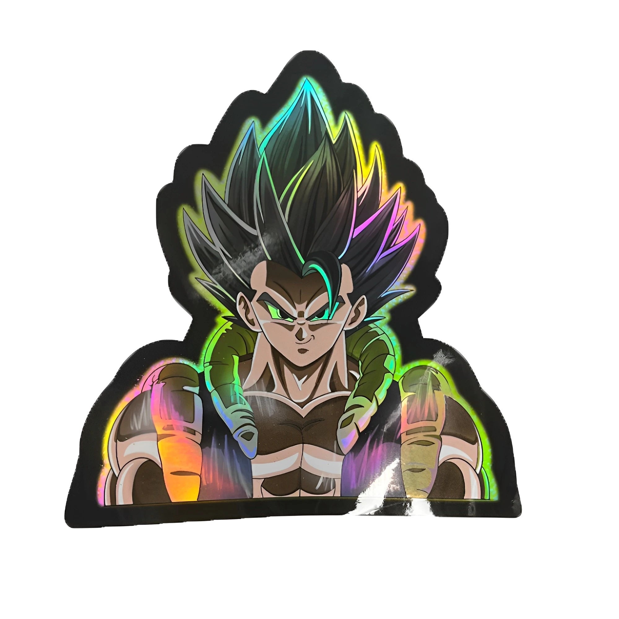 Cartoon Holographic Anime Laser Stickers Motorcycle Anime Lenticular Car Window Sticker For Laptop Hot（25 designs）