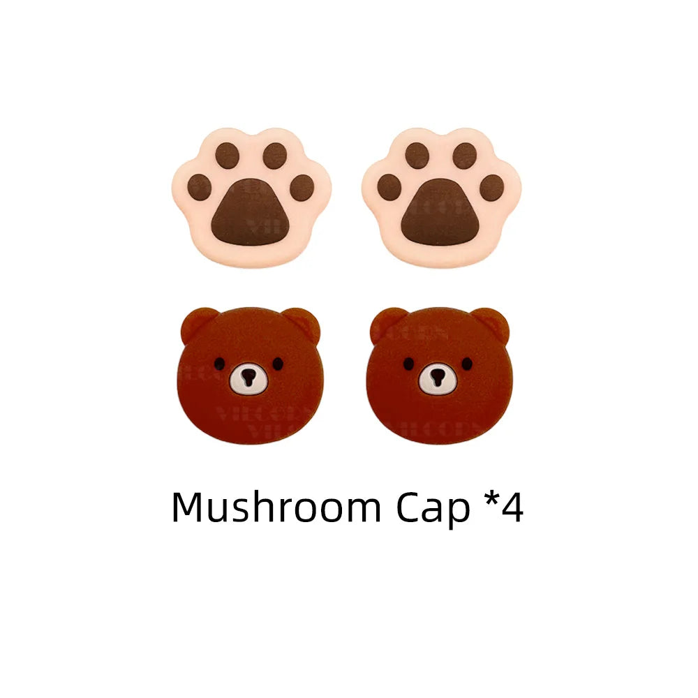 Patterned Thumb Grip Caps with Large Contact Area for Large Size Analog Sticks – Comfortable Joystick Cover for Switch2/PS5/Xbox