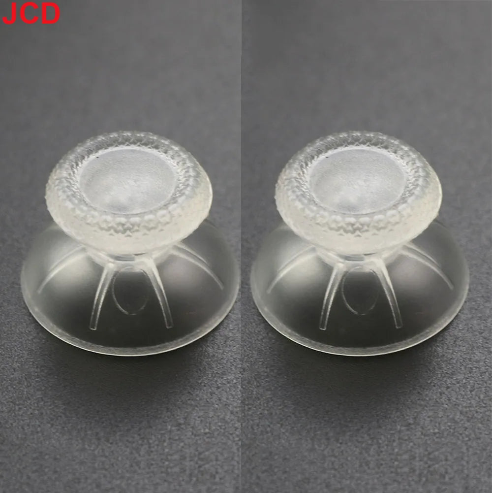 JCD 2pcs 3D Analog Joystick Stick For PS5 Controller Analogue Thumbsticks Caps Mushroom Game Head Rocker Replacement