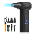 U7Ultra Mini Turbo Fan Jet(180000RPM),Speed 58m/s Portable-Electric LED Compressed Air Duster, for Keyboard,Car,PC,Home Cleaning