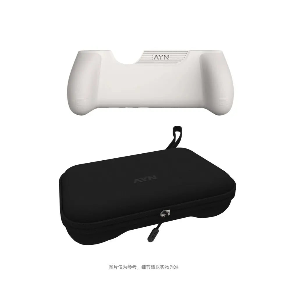 Offical AYN THOR Dual Screen Flip Game Console Grip With Storage Bag Portable AYN THOR Handheld Grip Game Control Stand Holder