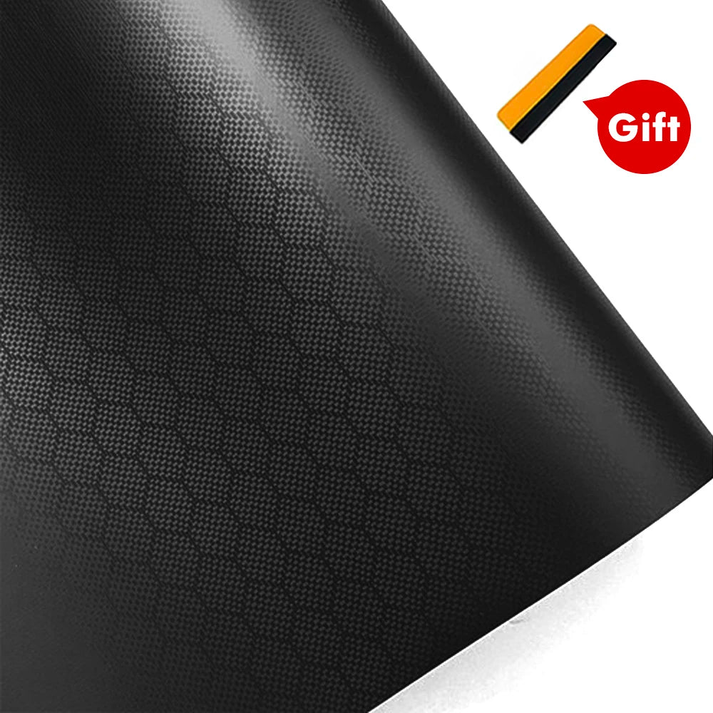 9D Carbon Fiber Wrap Waterproof Car Sticker Vinyl Car Tuning Motorcycle Stickers Glossy Matte Black Car Adhesive Vinyl Wrap Film