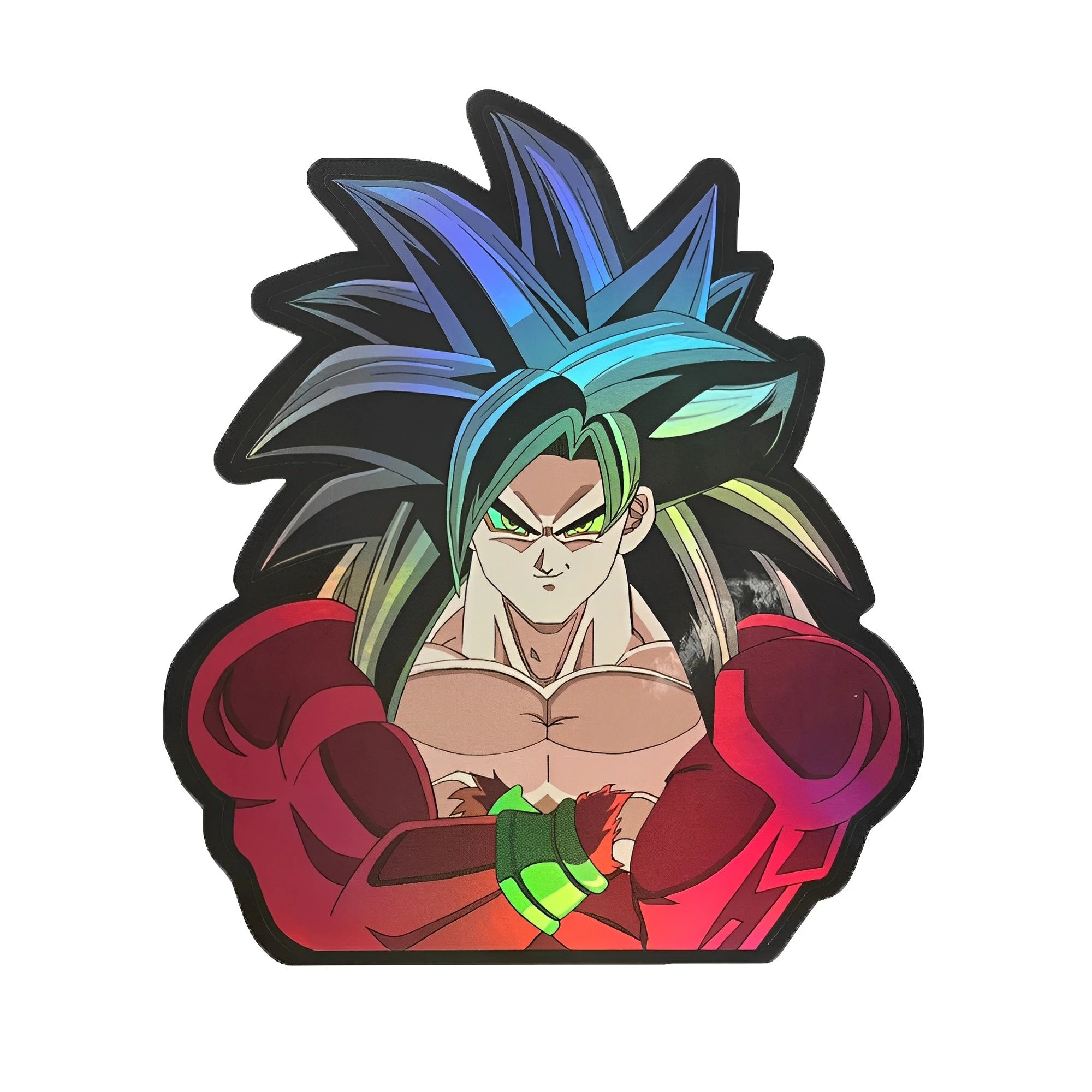 Cartoon Holographic Anime Laser Stickers Motorcycle Anime Lenticular Car Window Sticker For Laptop Hot（25 designs）