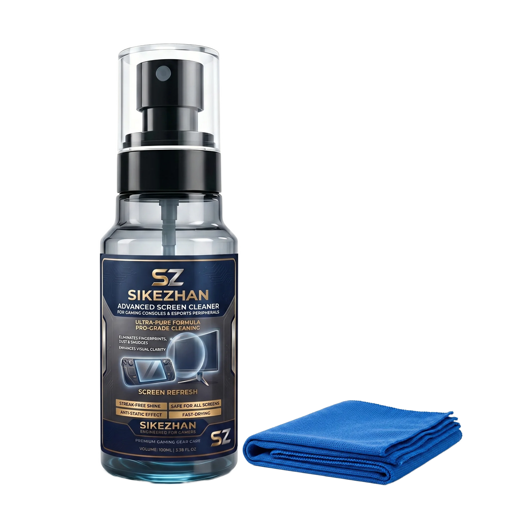 SIKEZHAN Advanced Screen Cleaner Kit for Gaming Consoles---Universal Screen Cleaner (Compatible with Various Devices) — 100ml