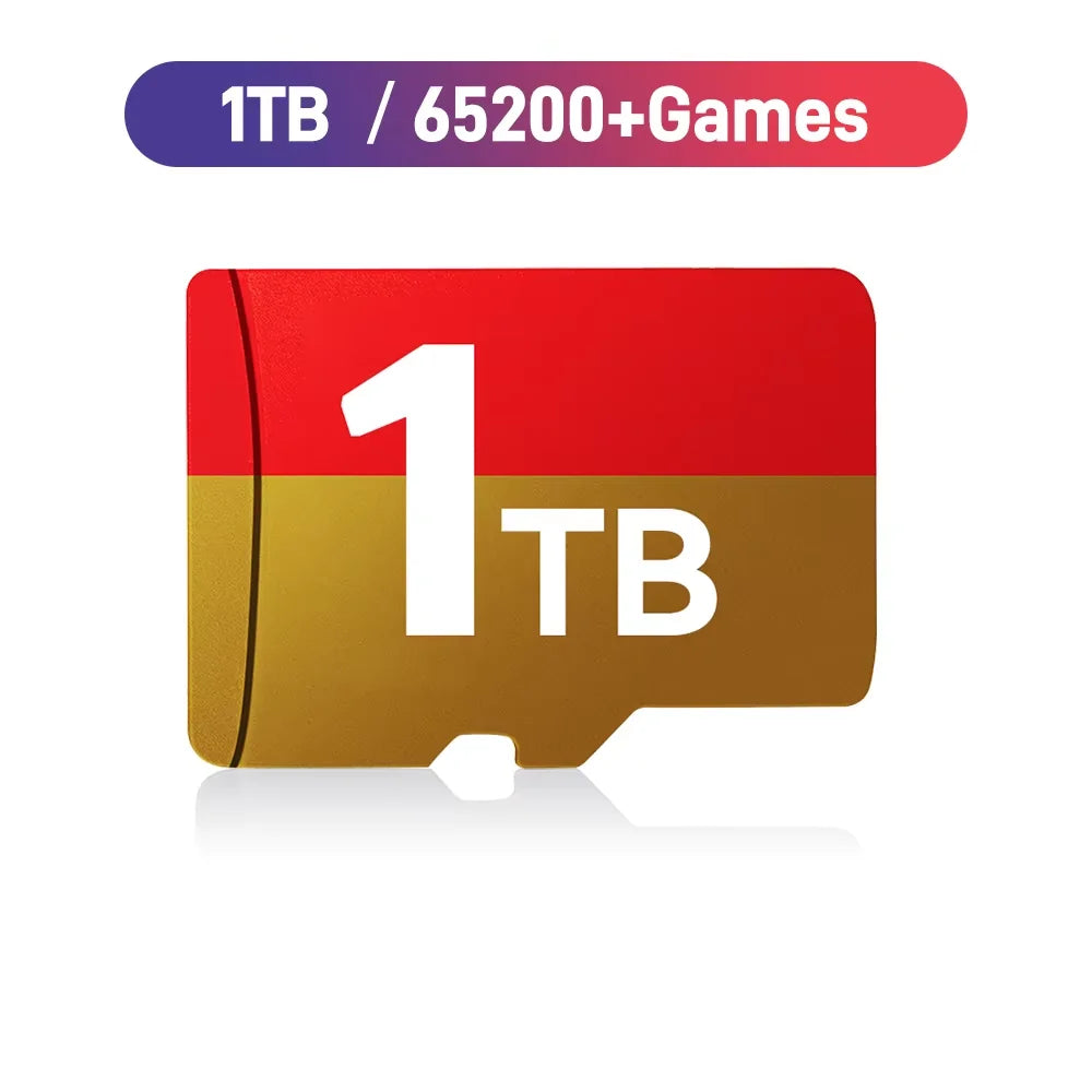 Steamdeck Game TF Card 1TB/512GB/256GB Memory Card With 65200+Games 70+ Emulators Batocera OS For Steam Deck/Win Game Console/PC