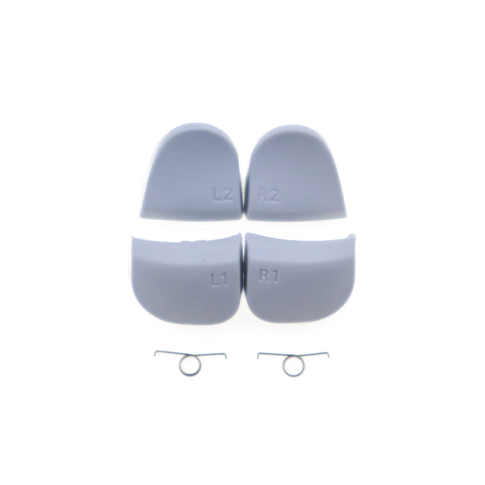 1-10Set For PS5 V1.0 V2.0 V3.0 BDM-010 BDM-020 BDM-030 Black White R1 L1 R2 L2 Game Trigger Buttons With Spring Controller