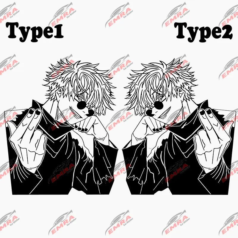 Anime Detachment Car Sticker Whole Body Auto Parts Personalized Decoration Stickers Prevent Bask In Waterproof  PVC Vinyl Decals