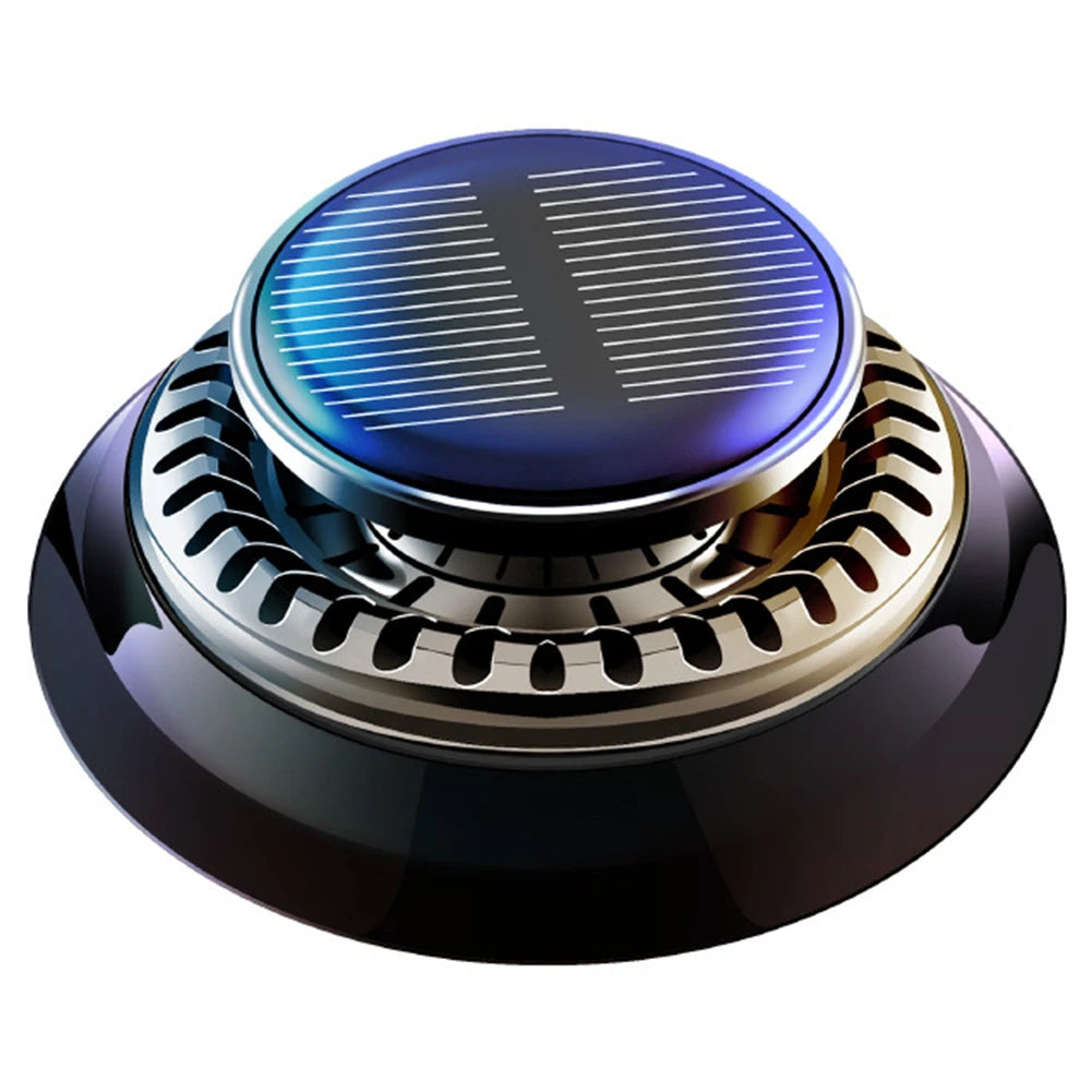 Solar Car Aromatherapy Essential Oil Levitation Automatic Rotation Fragrance Ornament Air Freshener Car Interior Decorations