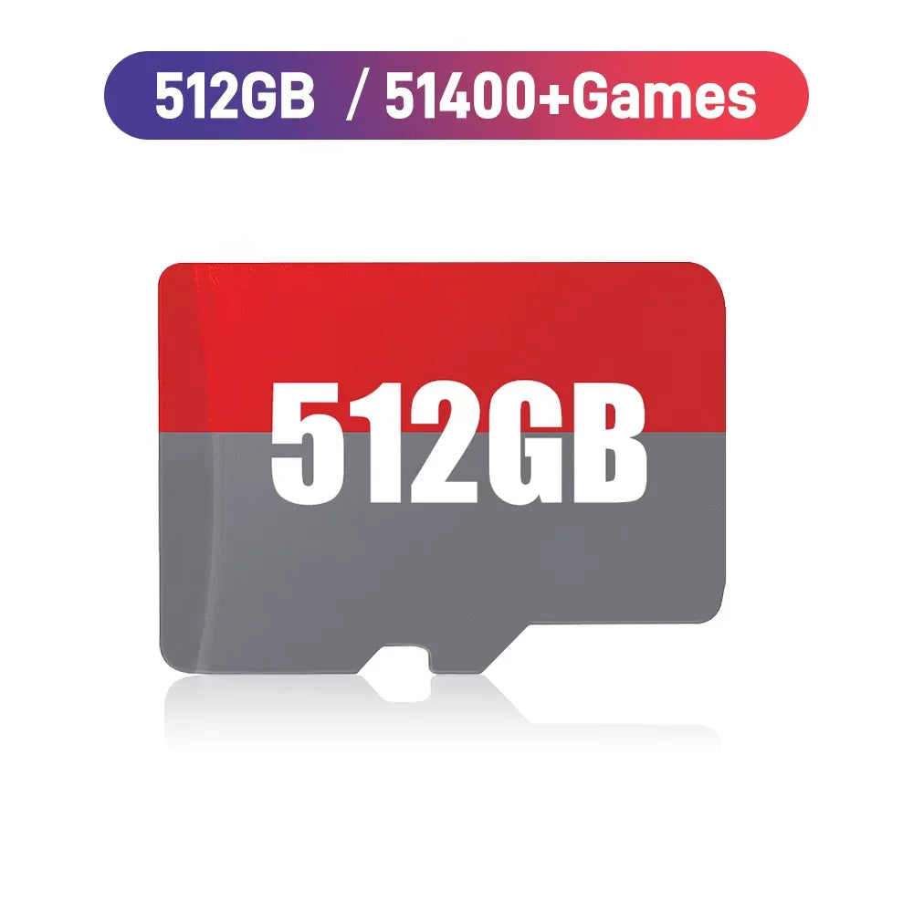 Steamdeck Game TF Card 1TB/512GB/256GB Memory Card With 65200+Games 70+ Emulators Batocera OS For Steam Deck/Win Game Console/PC