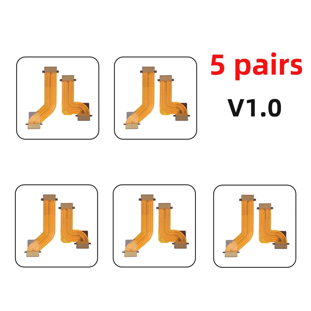 1/5 Pairs Replacement R2 L2 L1 R1 Trigger Button Ribbon Flex Cable for PS5 Dualsense Controller BDM-010 020 Motor Connect Cable