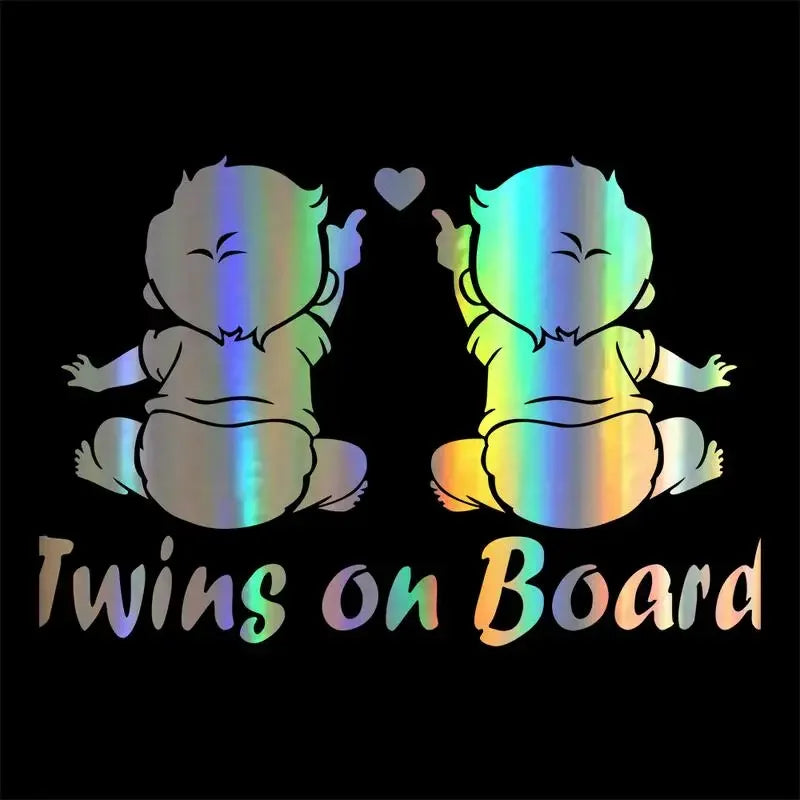 Car Stickers Personality Baby on Board Series Funny Car Body Window Warning Signs Child Stickers and Decals Vinyl ,15cm