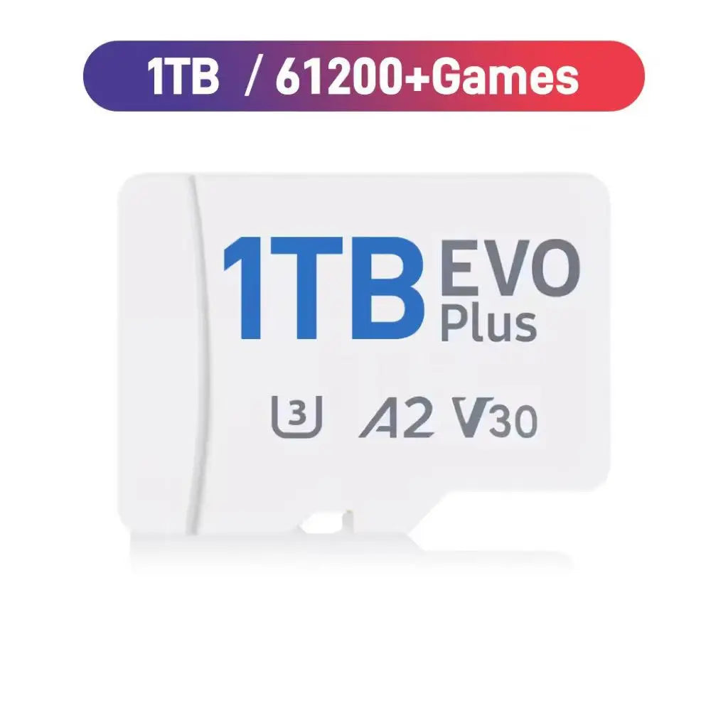 Steamdeck Game TF Card 1TB/512GB/256GB Memory Card With 65200+Games 70+ Emulators Batocera OS For Steam Deck/Win Game Console/PC