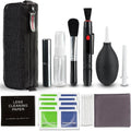 Camera Cleaning Kit, Lens & Sensor Cleaner Tools for DSLR SLR DV Mirrorless Camera, Compatible with Canon Nikon Sony Fujifilm