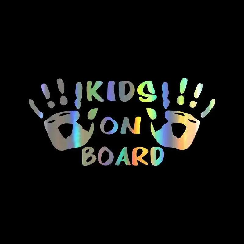 Car Stickers Personality Baby on Board Series Funny Car Body Window Warning Signs Child Stickers and Decals Vinyl ,15cm