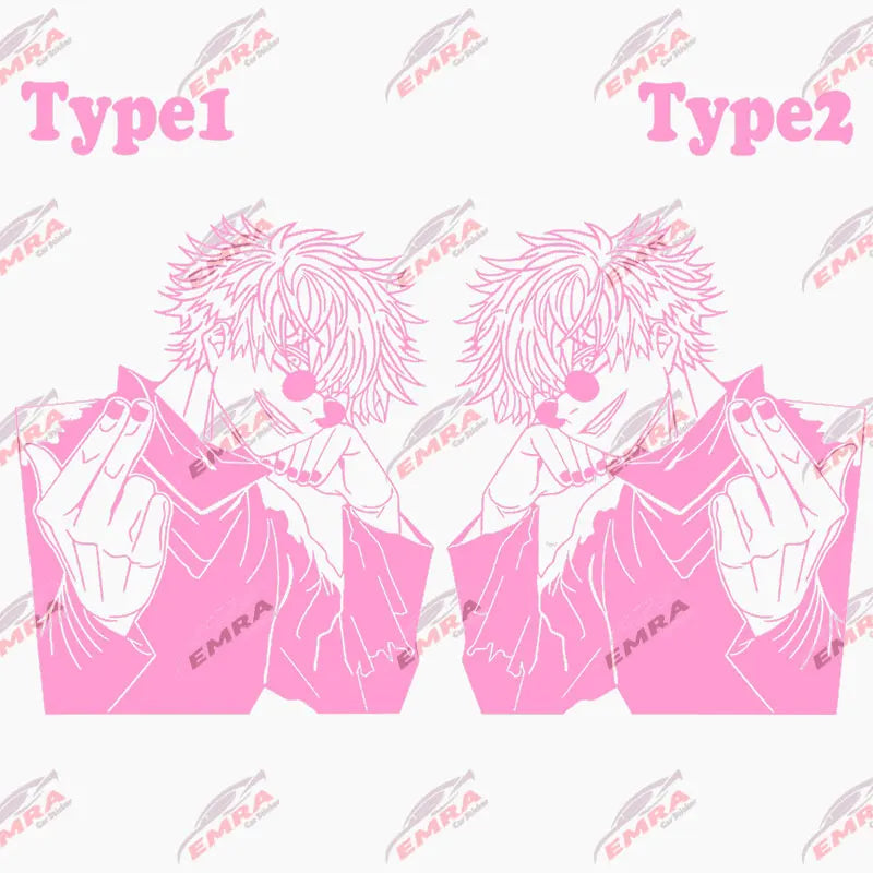 Anime Detachment Car Sticker Whole Body Auto Parts Personalized Decoration Stickers Prevent Bask In Waterproof  PVC Vinyl Decals