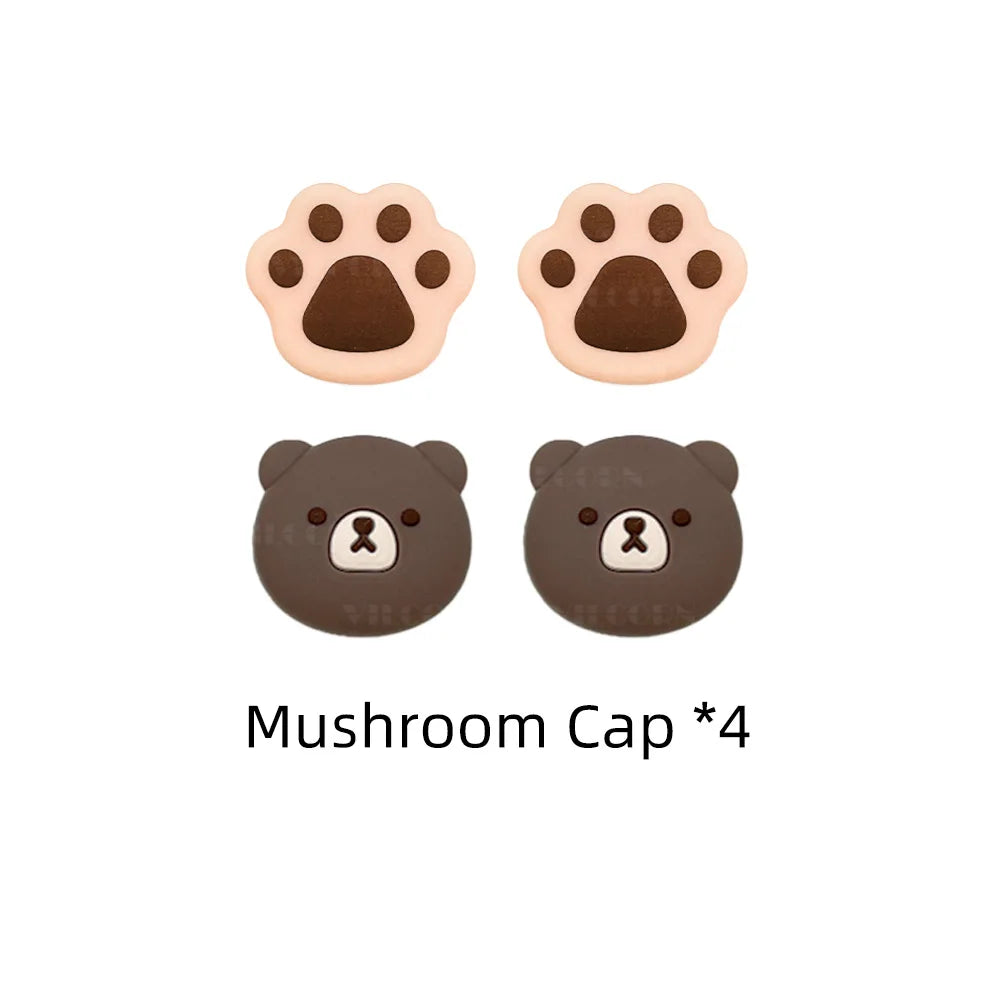 Patterned Thumb Grip Caps with Large Contact Area for Large Size Analog Sticks – Comfortable Joystick Cover for Switch2/PS5/Xbox