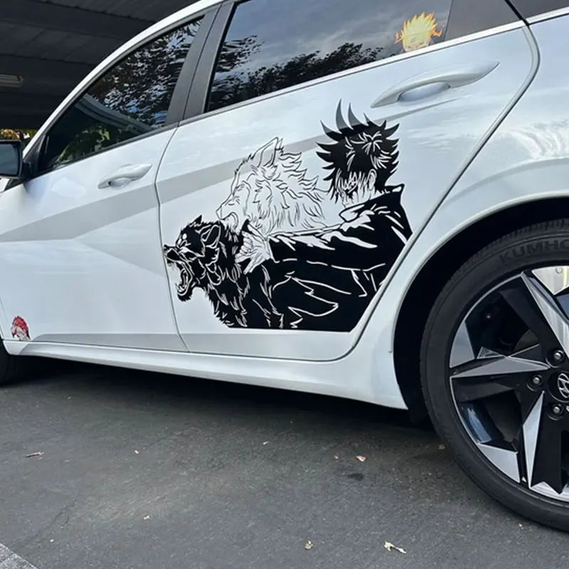 Large Anime Decal Graphic For Cars Sticker Decoration Side Hood Auto Parts Die Cutting Water Proof Vinyl Decals Accessories