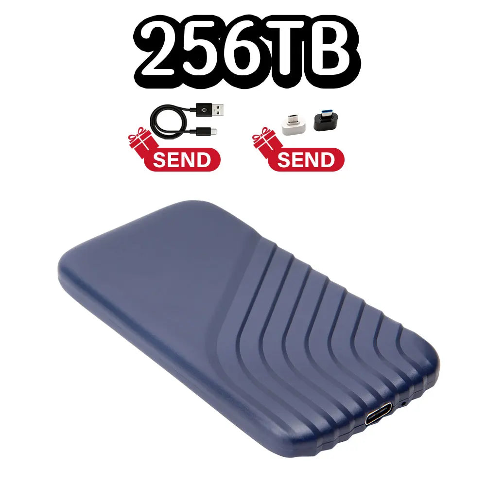 Portable Solid State Drive, brand new 16TB large capacity portable hard drive, external SSD USB3.1 suitable for laptops/MAC/PC