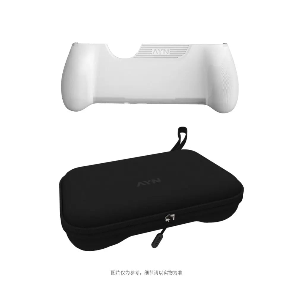 Offical AYN THOR Dual Screen Flip Game Console Grip With Storage Bag Portable AYN THOR Handheld Grip Game Control Stand Holder