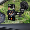 Suporte Veicular para Celular com Ventosa — Tripé Mini para Parabrisas, Dashboard e Parede