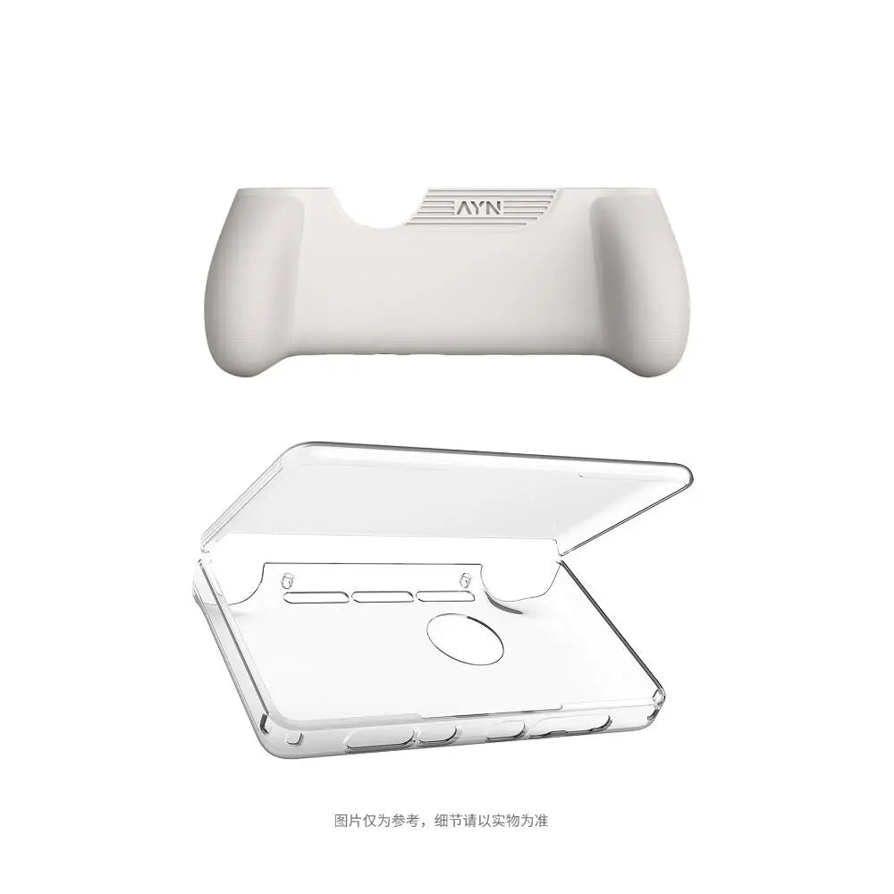 Offical AYN THOR Dual Screen Flip Game Console Grip With Storage Bag Portable AYN THOR Handheld Grip Game Control Stand Holder
