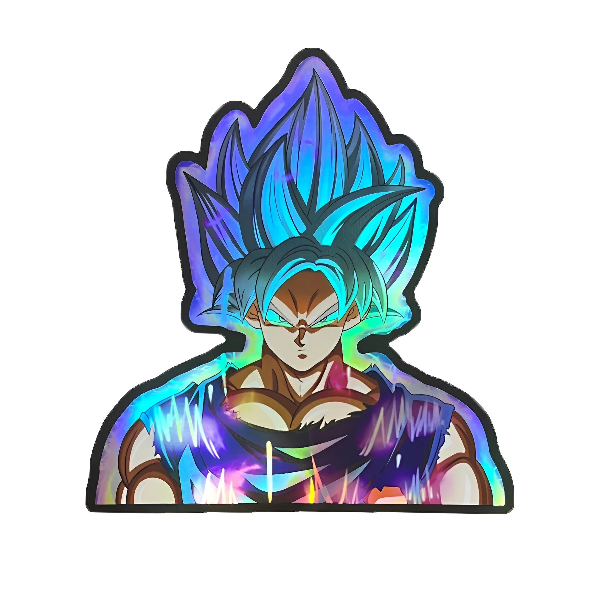 Cartoon Holographic Anime Laser Stickers Motorcycle Anime Lenticular Car Window Sticker For Laptop Hot（25 designs）