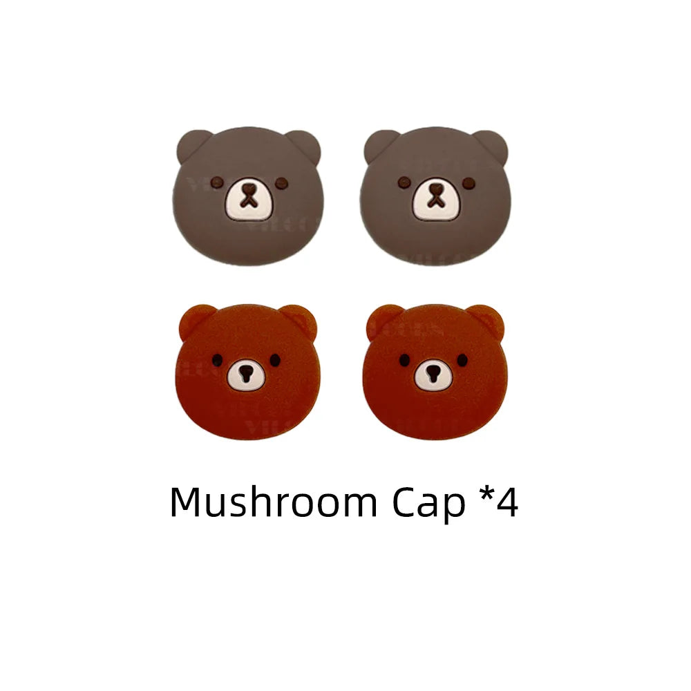 Patterned Thumb Grip Caps with Large Contact Area for Large Size Analog Sticks – Comfortable Joystick Cover for Switch2/PS5/Xbox